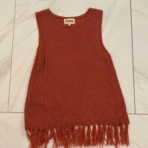 Pepin Top with Fringe